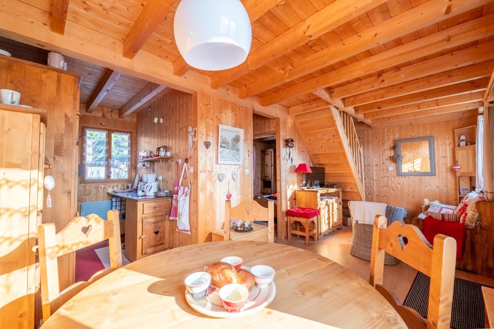 Chalet L'Embellie - Chalet Avec Piscine Partagee Saint-Laurent-en-Grandvaux Buitenkant foto