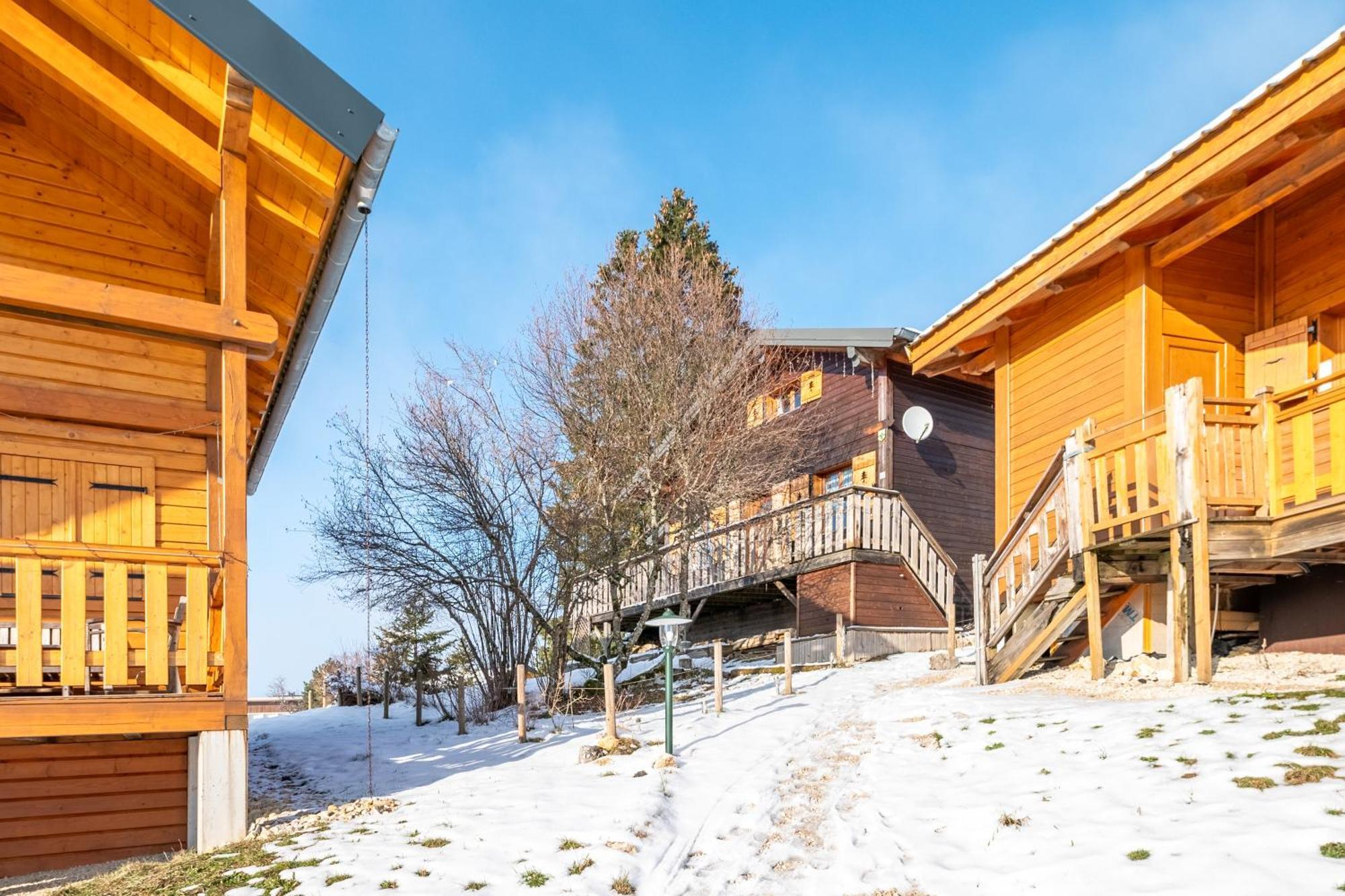 Chalet L'Embellie - Chalet Avec Piscine Partagee Saint-Laurent-en-Grandvaux Buitenkant foto